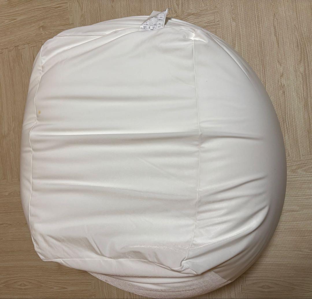 【無印良品】体にフィットするソファ（グレー ホワイト）本体＋カバー