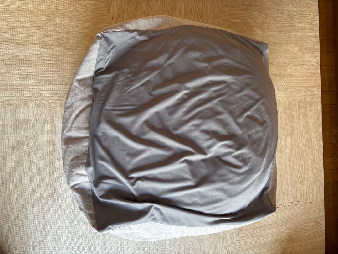 【無印良品】体にフィットするソファ（グレー ホワイト）本体＋カバー