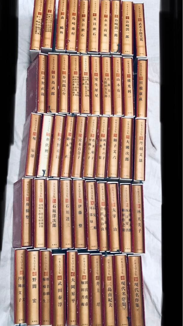 日本文学全集　全巻50冊セット まとめ売り　　新潮社