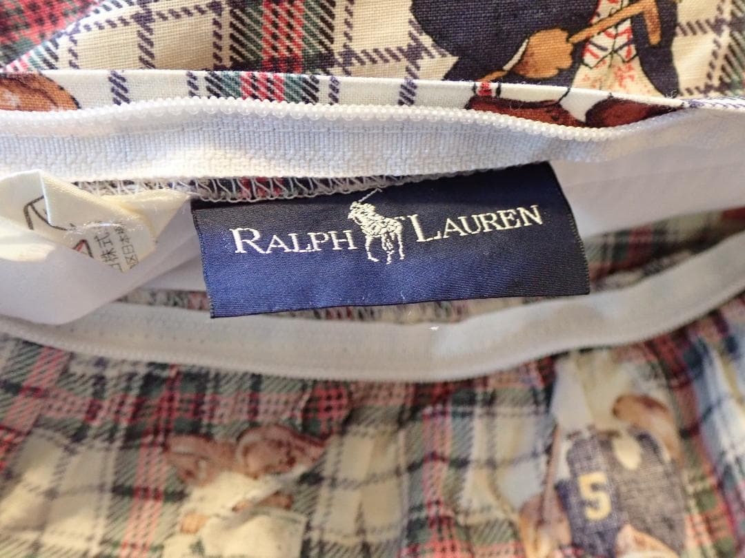 RALPH LAUREN ラルフロ ーレン ポロベアクッション☆美品☆