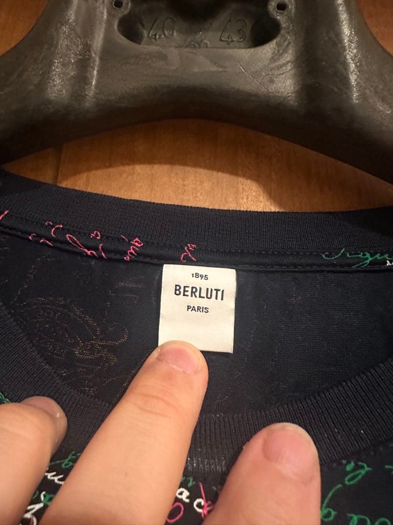 BERLUTI カラフルグラフィックTシャツ