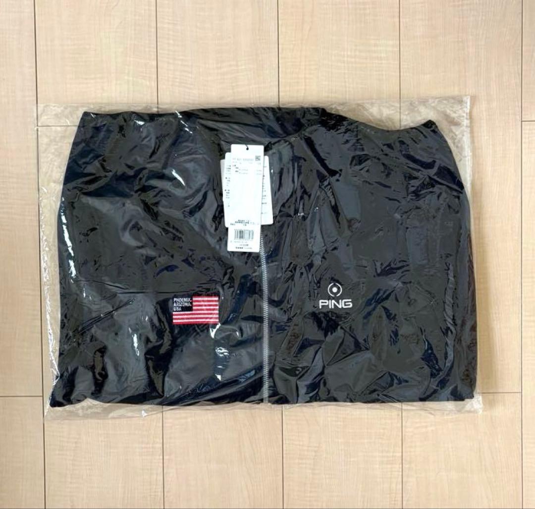 値下げ❕【新品/未着用】PING ピン ２層ボンデイングブルゾン 紺