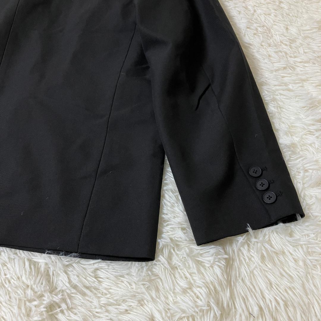新品タグ付き【LURAKU】Double-Breasted Jacket 黒 L