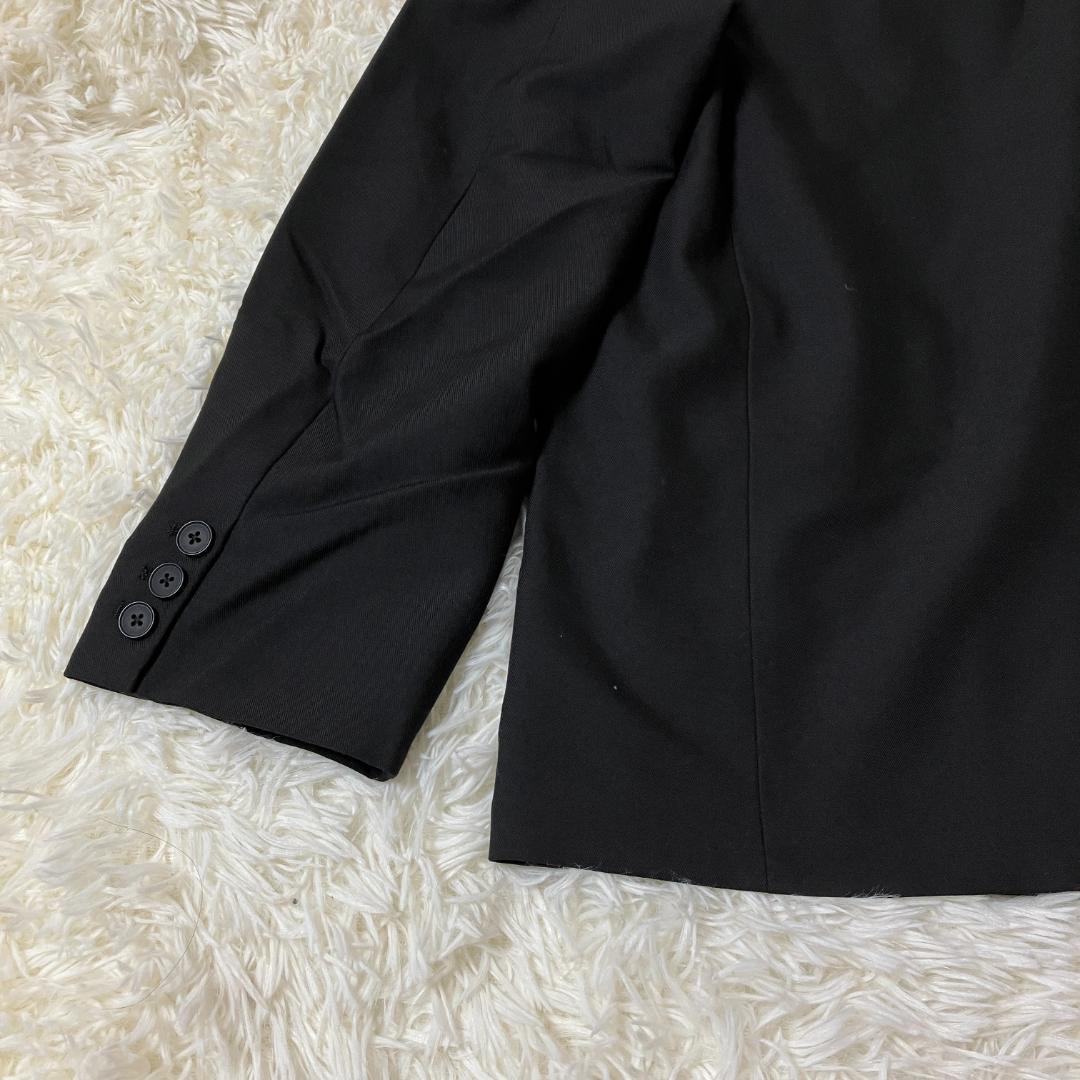 新品タグ付き【LURAKU】Double-Breasted Jacket 黒 L