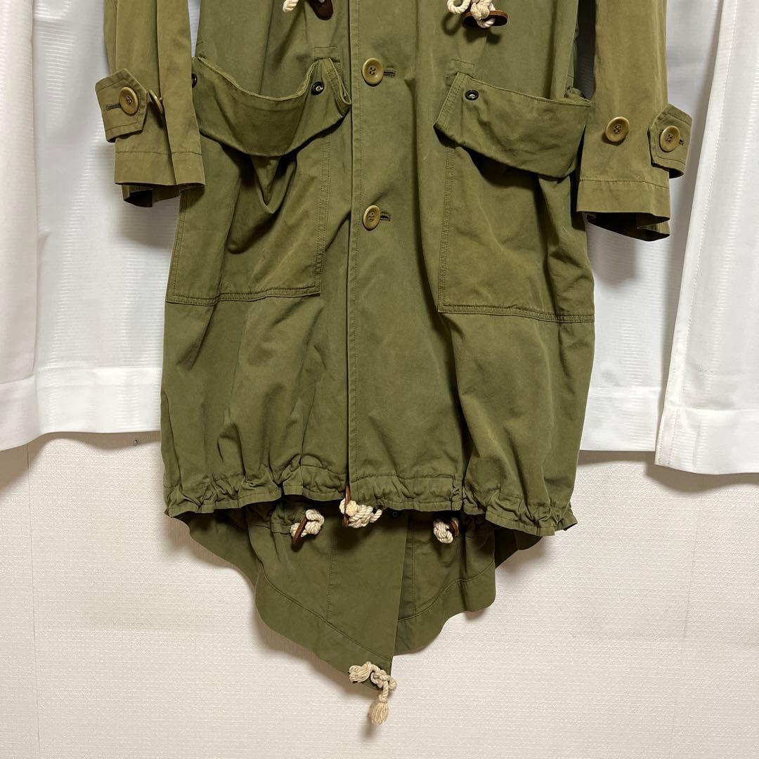 Y's Yohji Yamamoto モッズコート フーデッドコート カーキ 3