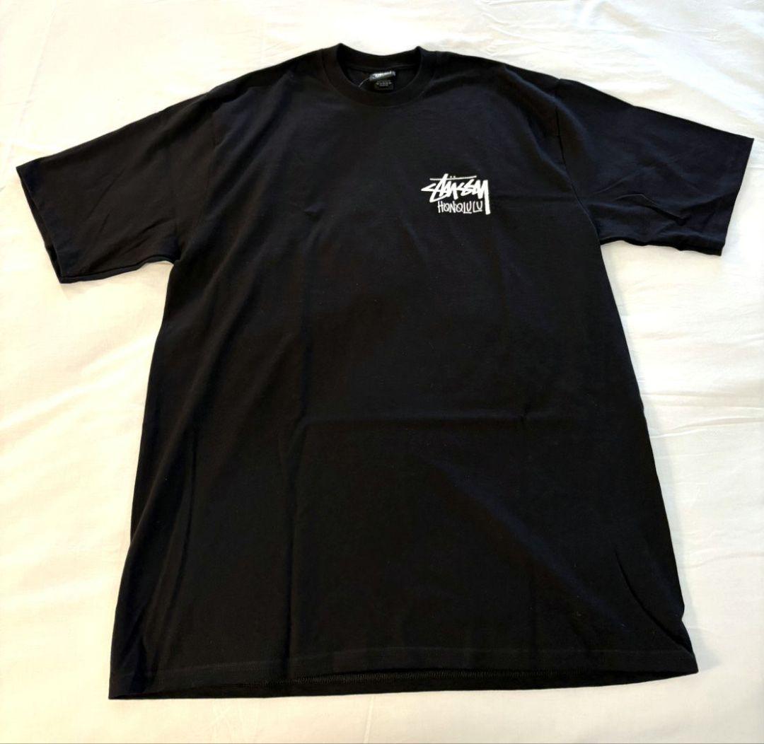 【ハワイ限定】stussy ホノルル Tシャツ L