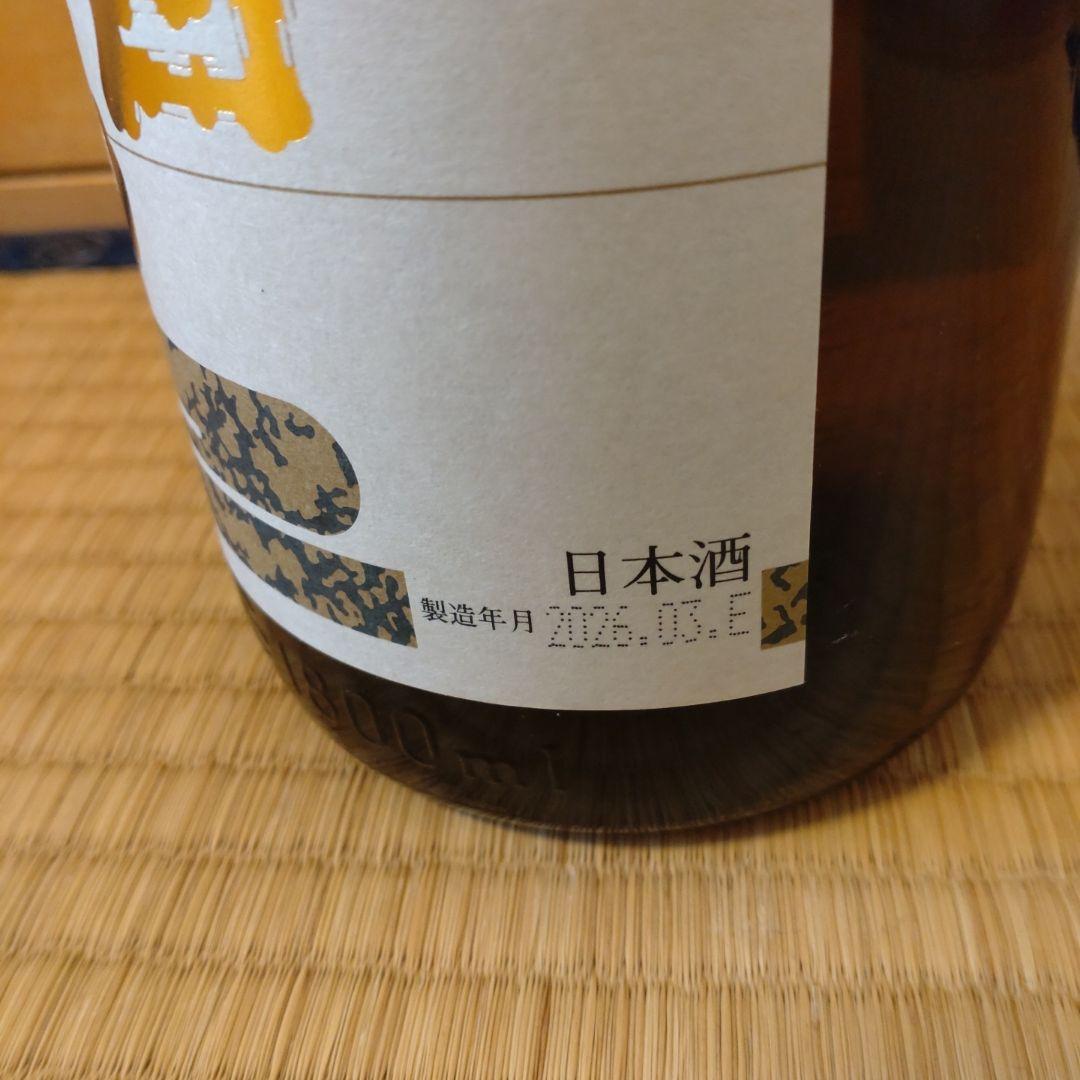 特選新酒　朝日鷹　生貯蔵酒1.8L
