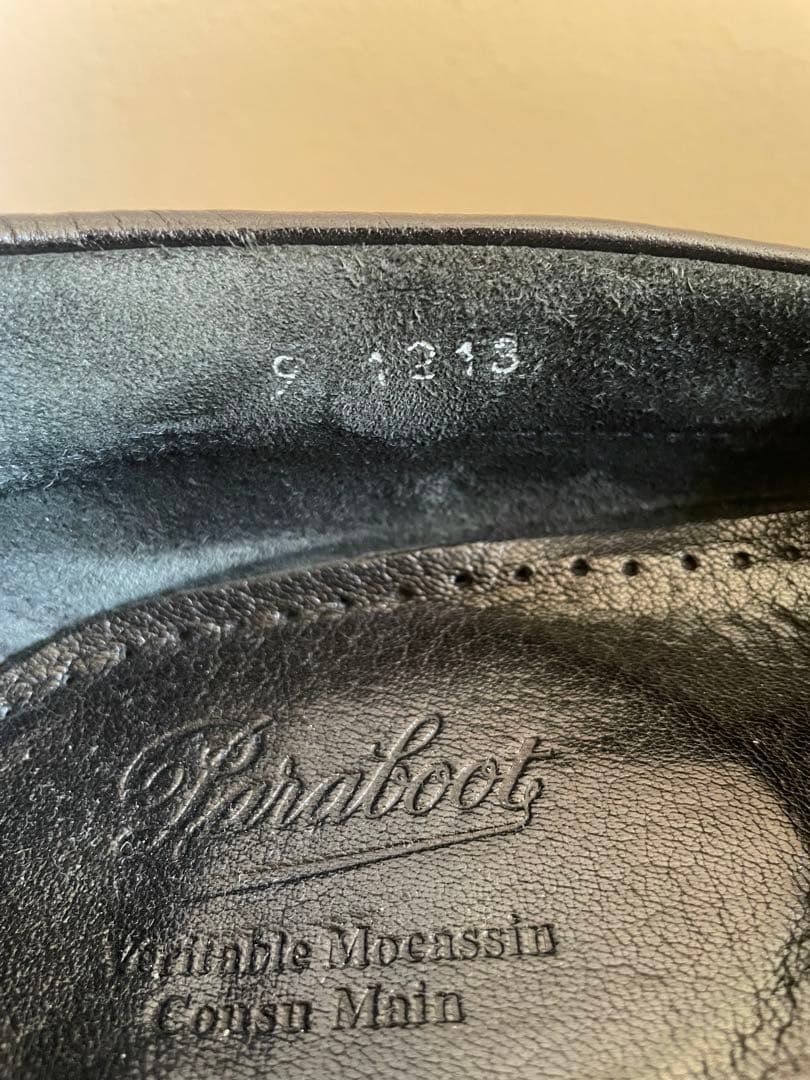 良品 パラブーツ バース ディアスキン 9 Paraboot BARTH 鹿革