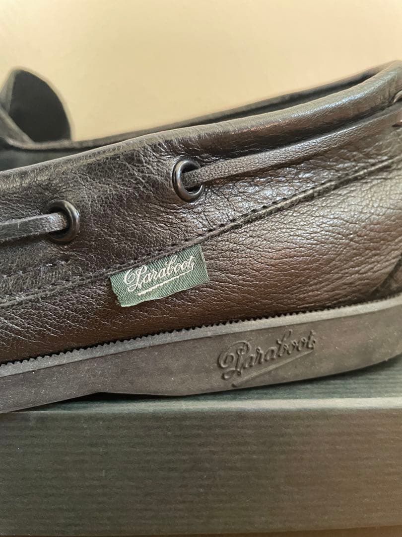 良品 パラブーツ バース ディアスキン 9 Paraboot BARTH 鹿革