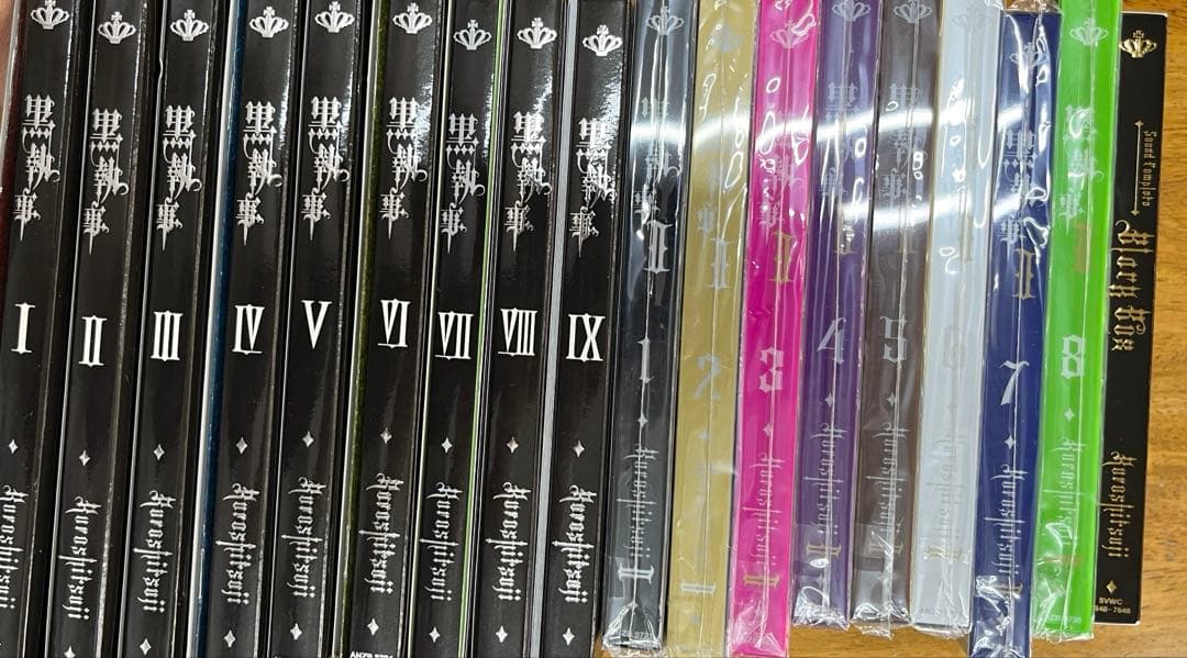 黒執事　1期2期　サウンドコンプートbox dvd 全巻セット　完全生産限定版