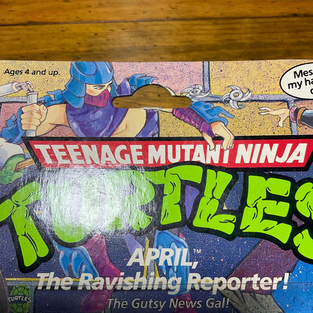 ◼️TMNT◼️タートルズ フィギュア ミリタリー 5周年 エイプリル