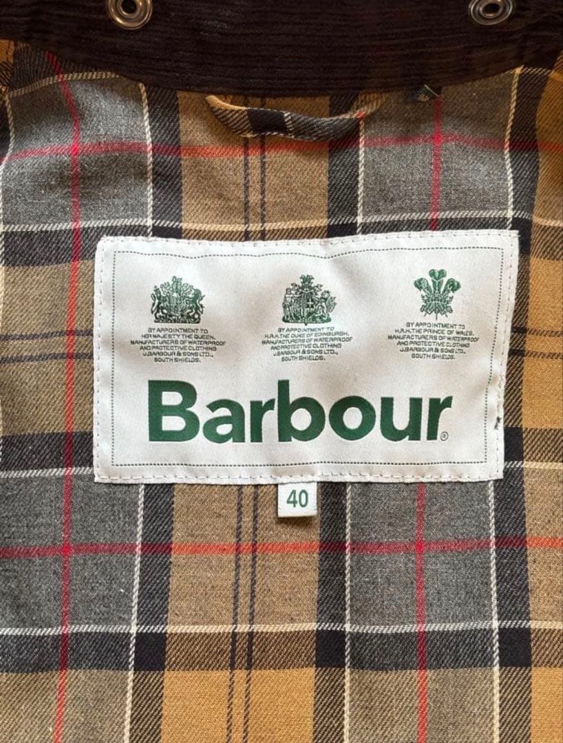 Barbour over size BEDALE 40サイズ