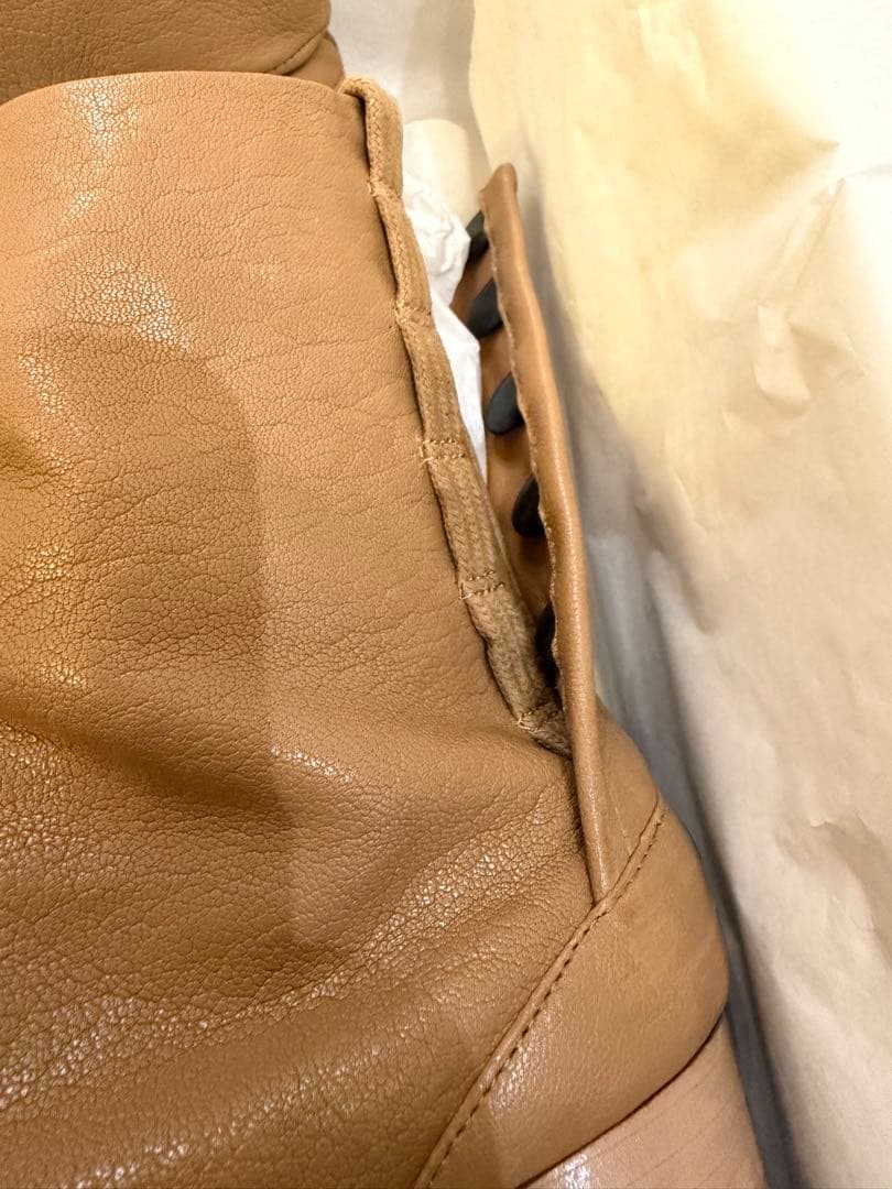 マルジェラ　maison margiela 足袋　ブーツ　37 ベージュ