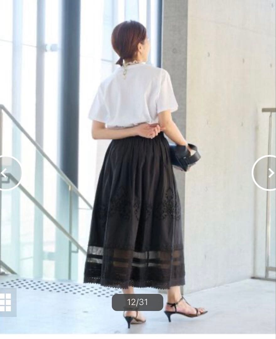IENA イエナコットン レース スカート【新品・未使用品】