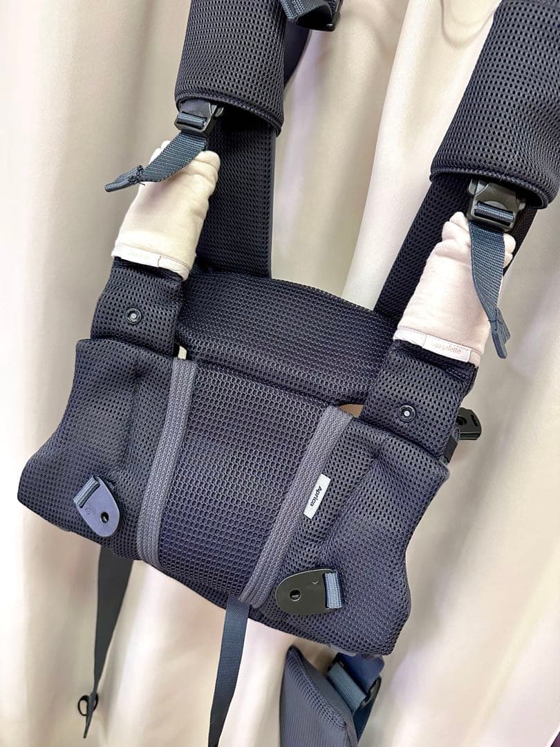 Aprica 抱っこ紐 ラクリス ダークグレー