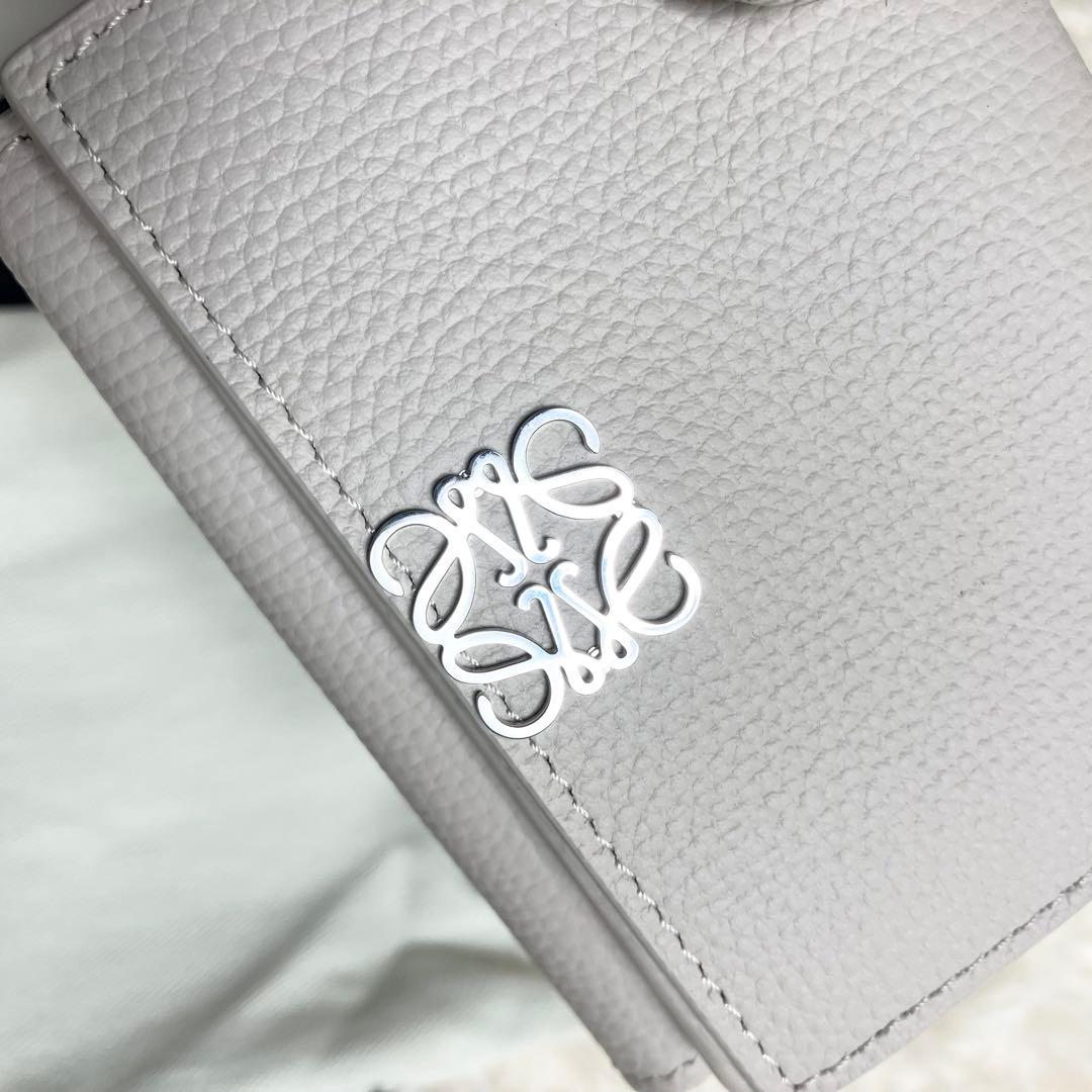 【未使用】 現行 LOEWE ロエベ トライフォールドウォレット アナグラム