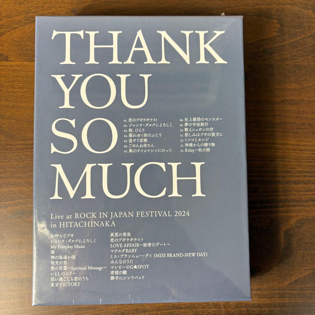 新品　サザンオールスターズ THANK YOU SO MUCH 完全生産限定盤A
