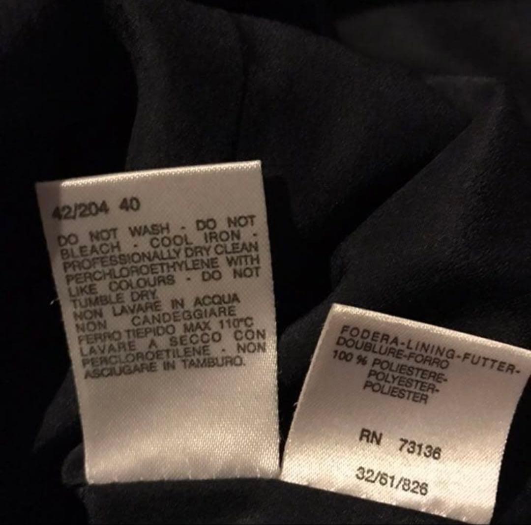 Max Mara 白タグ　濃紺ロングコート　スプリングコート