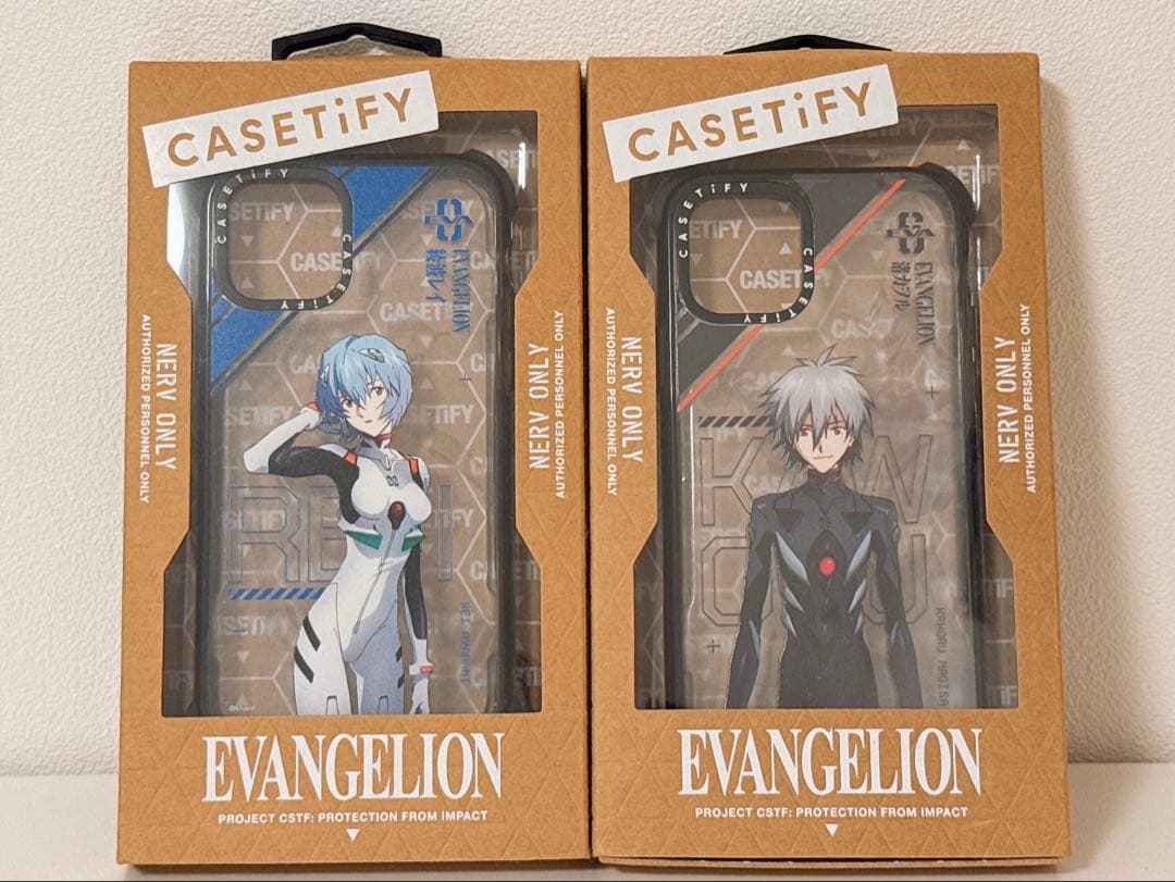 新品未開封 casetify エヴァ 綾波レイ渚カヲル iPhone11Pro