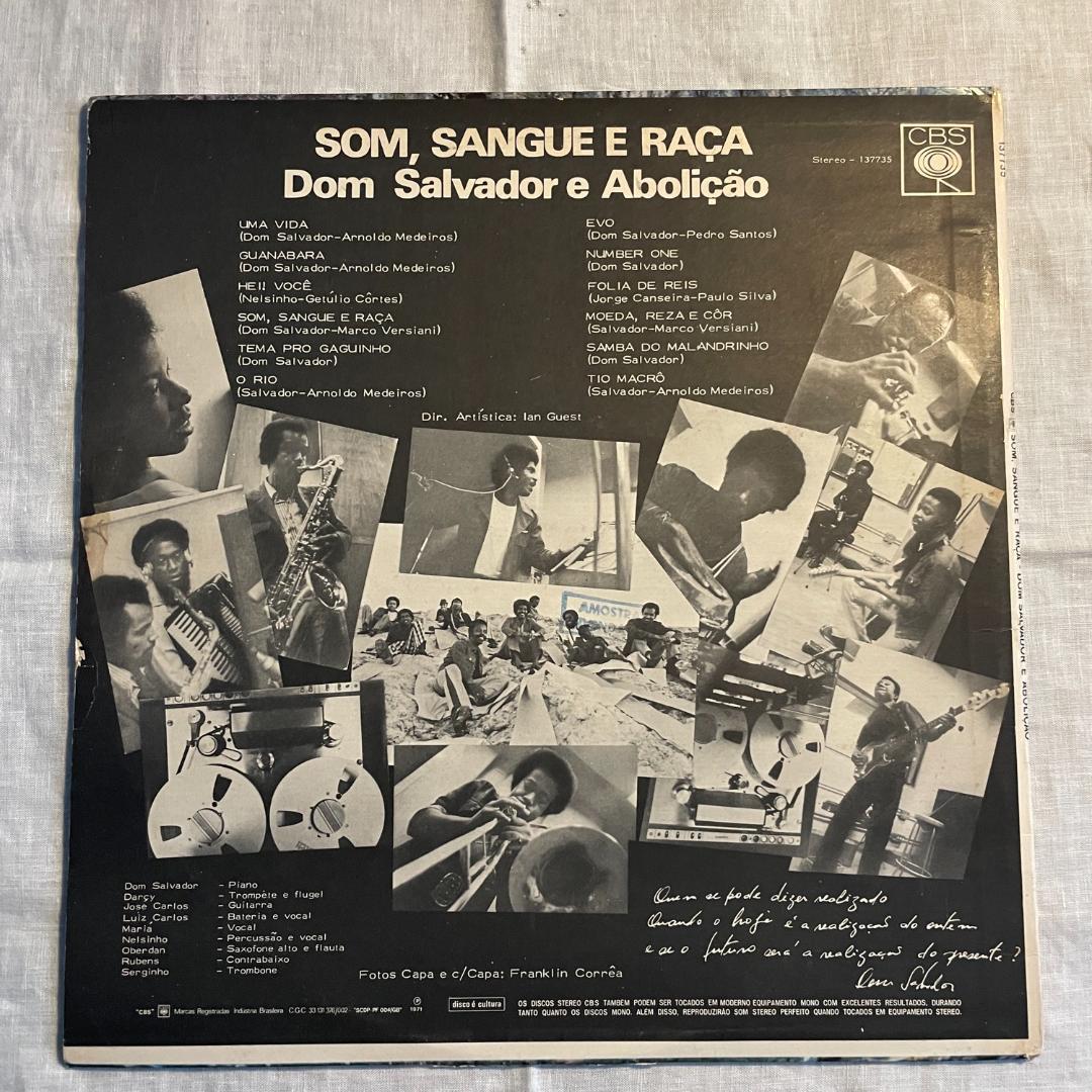 Som, Sangue e Raça - Dom Salvador e Abol