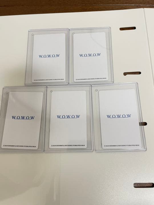 最終値下げWOWOW トレカセット