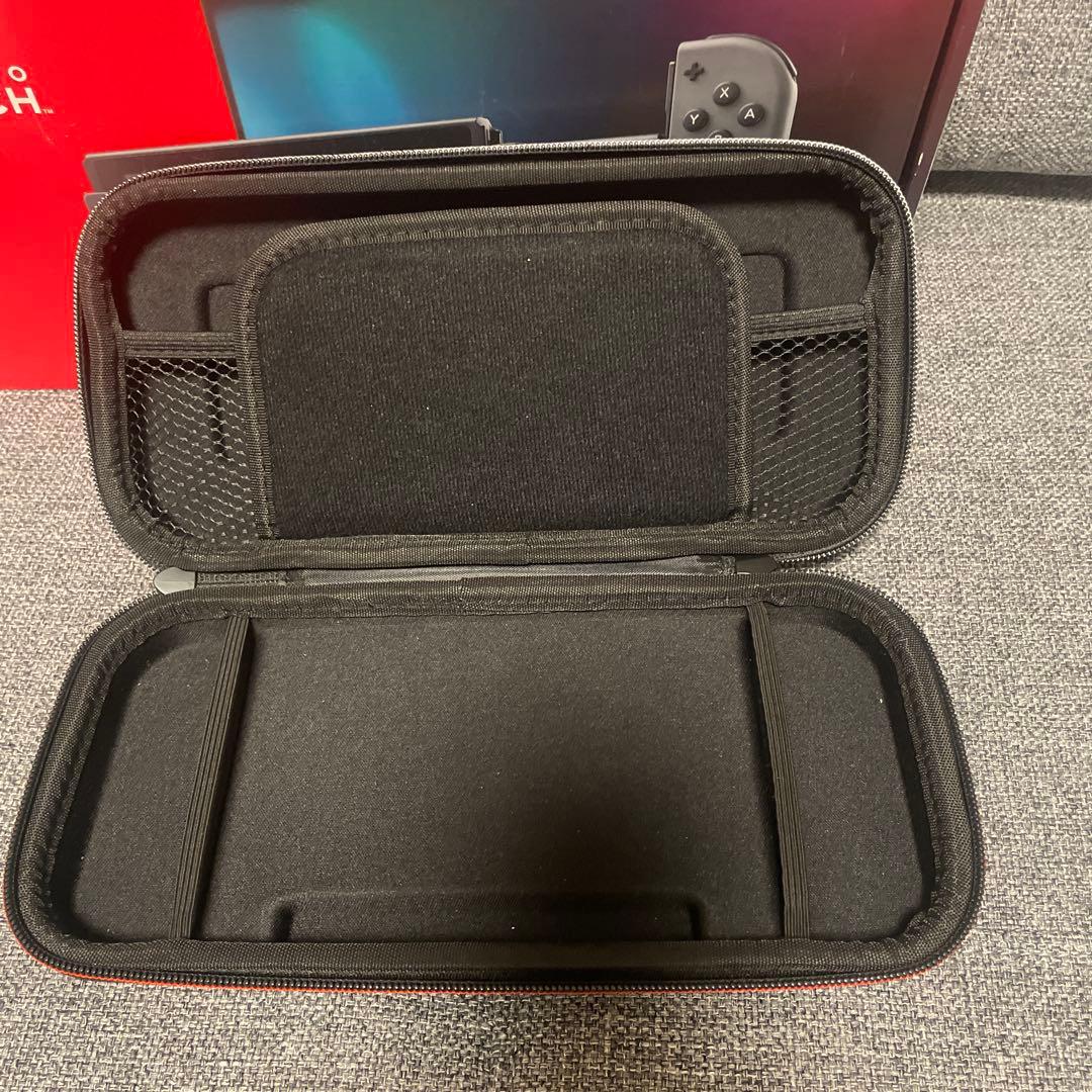 Nintendo Switch グレー 本体 充実の付属品付き