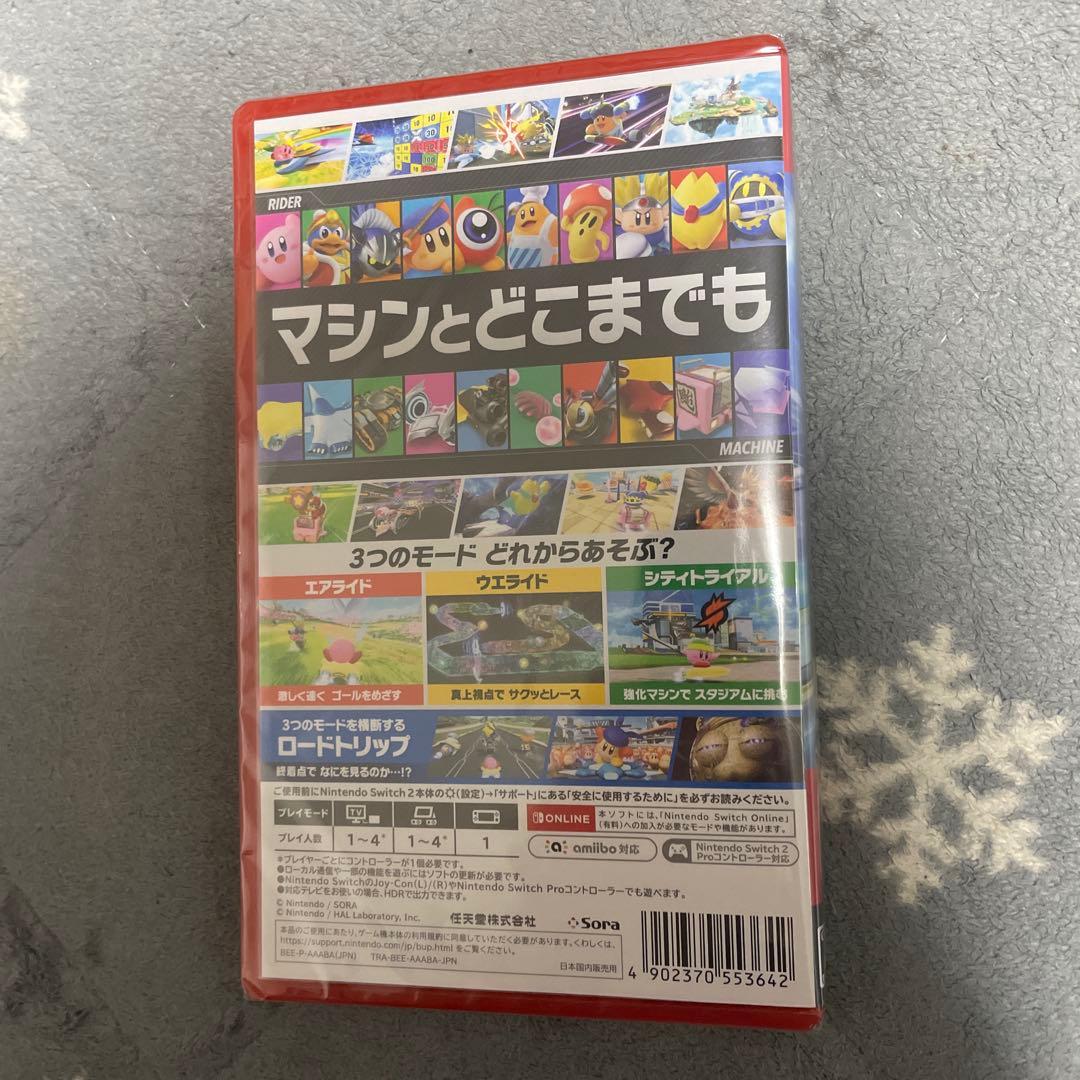 カービィのエアライダー Nintendo Switch2 シュリンク付き