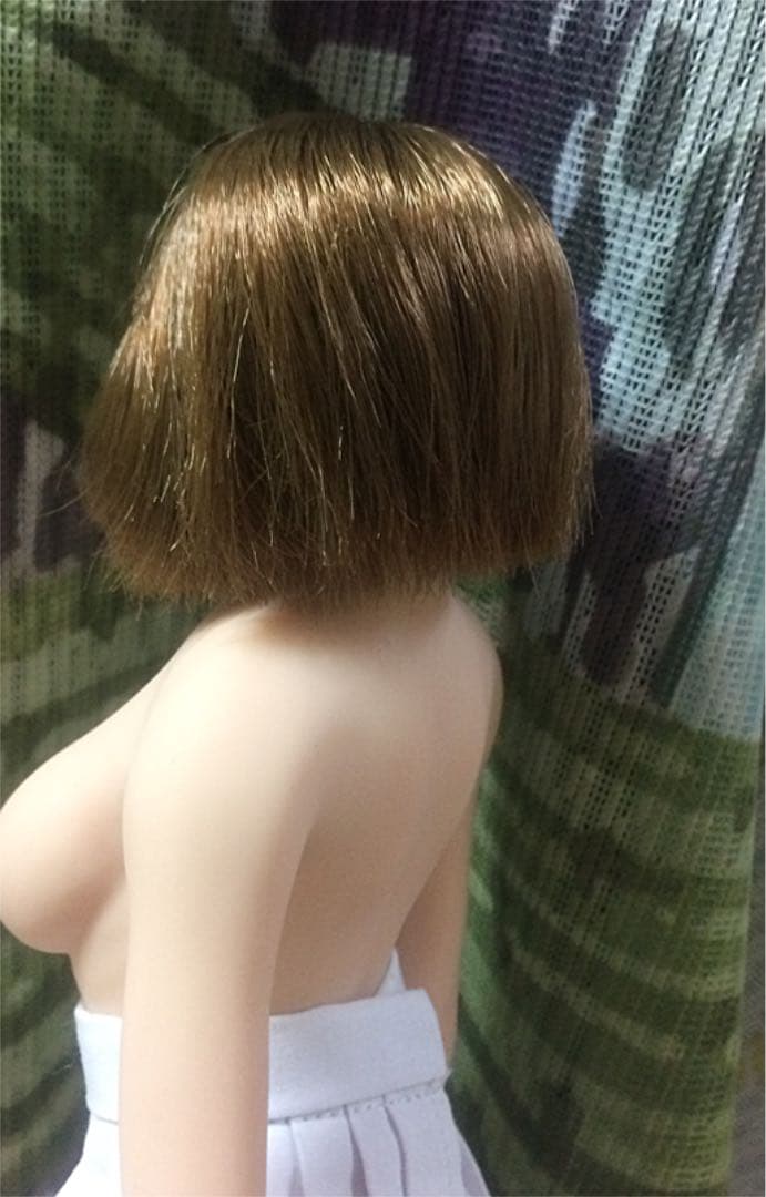 handmade♡1/6カスタムドールヘッド☆美紀☆オビツ01