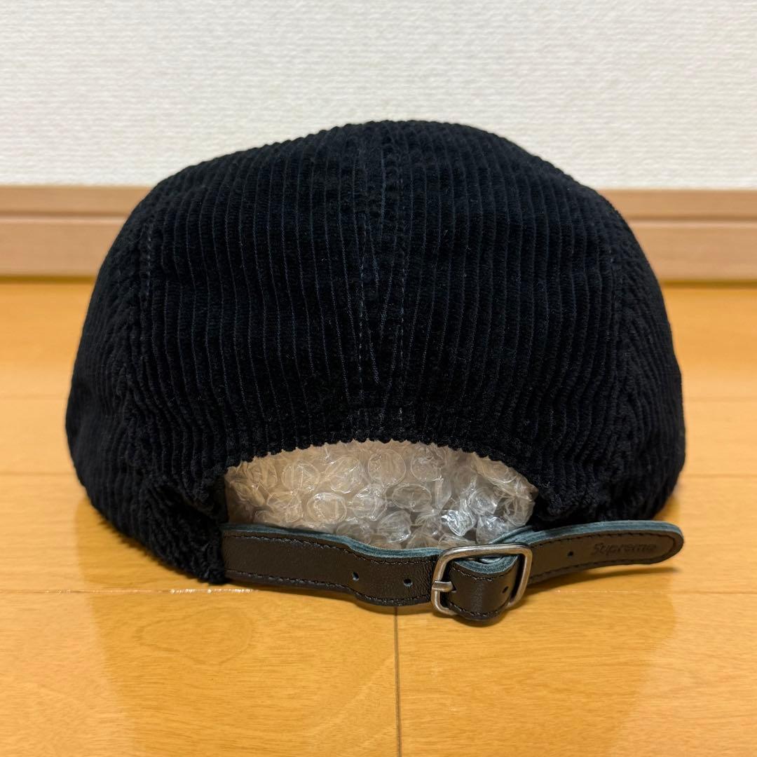 ほぼ新品 Supreme Corduroy Camp Cap ブラック 24aw