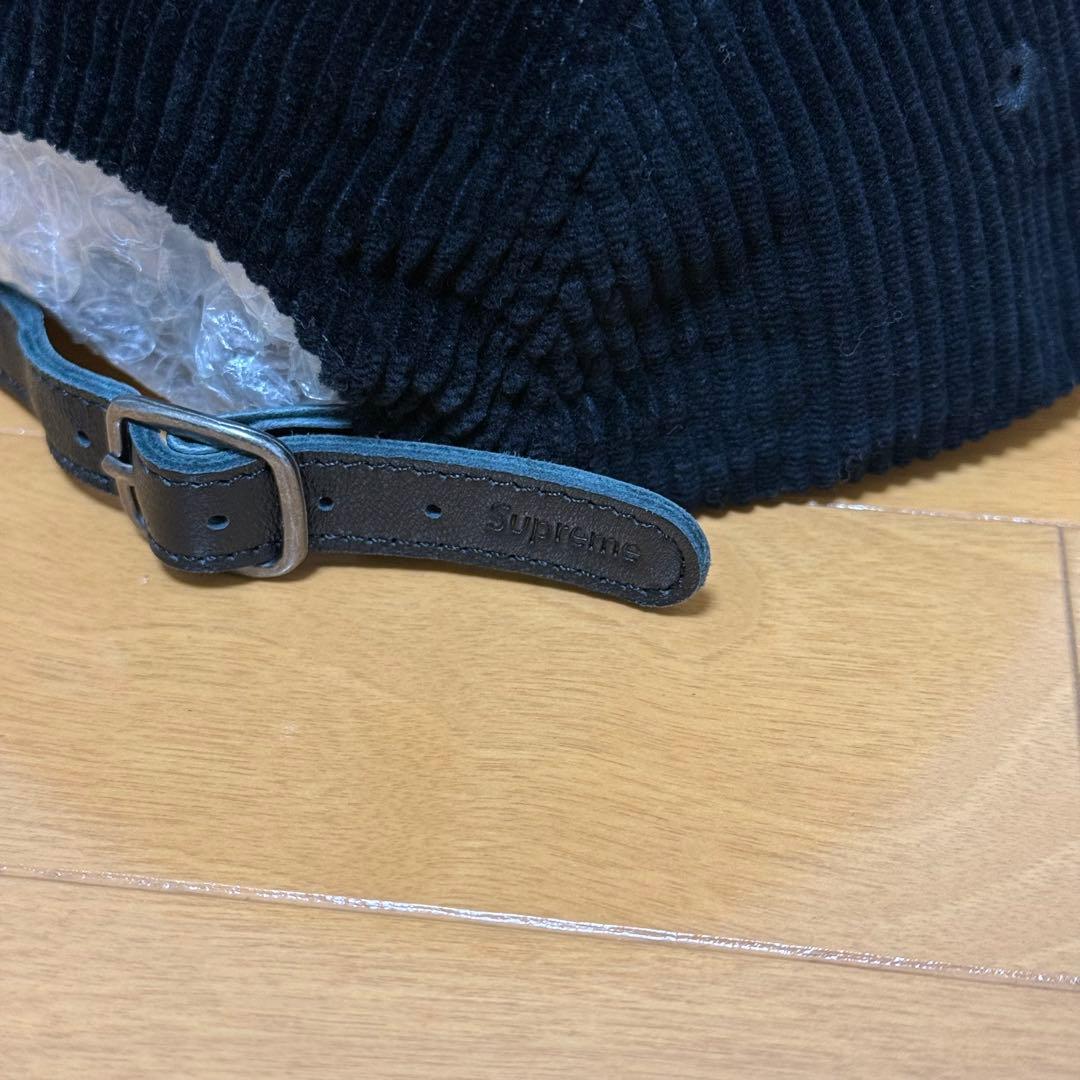 ほぼ新品 Supreme Corduroy Camp Cap ブラック 24aw