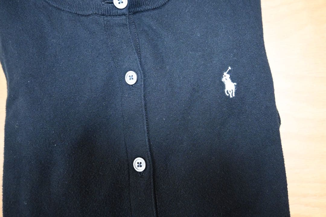 Polo Ralph Lauren 黒 長袖カーディガン