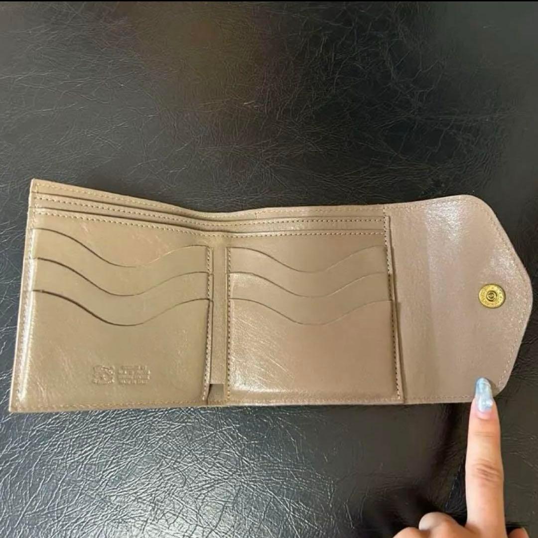 イルビゾンテ　がま口財布 グレー