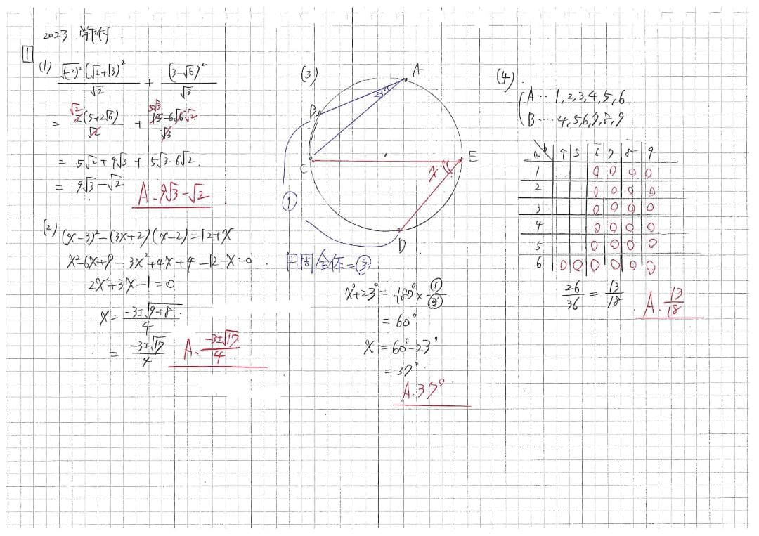 塾講師オリジナル 今だけ4割引 入試 数学解説 最難関21高 2013-23