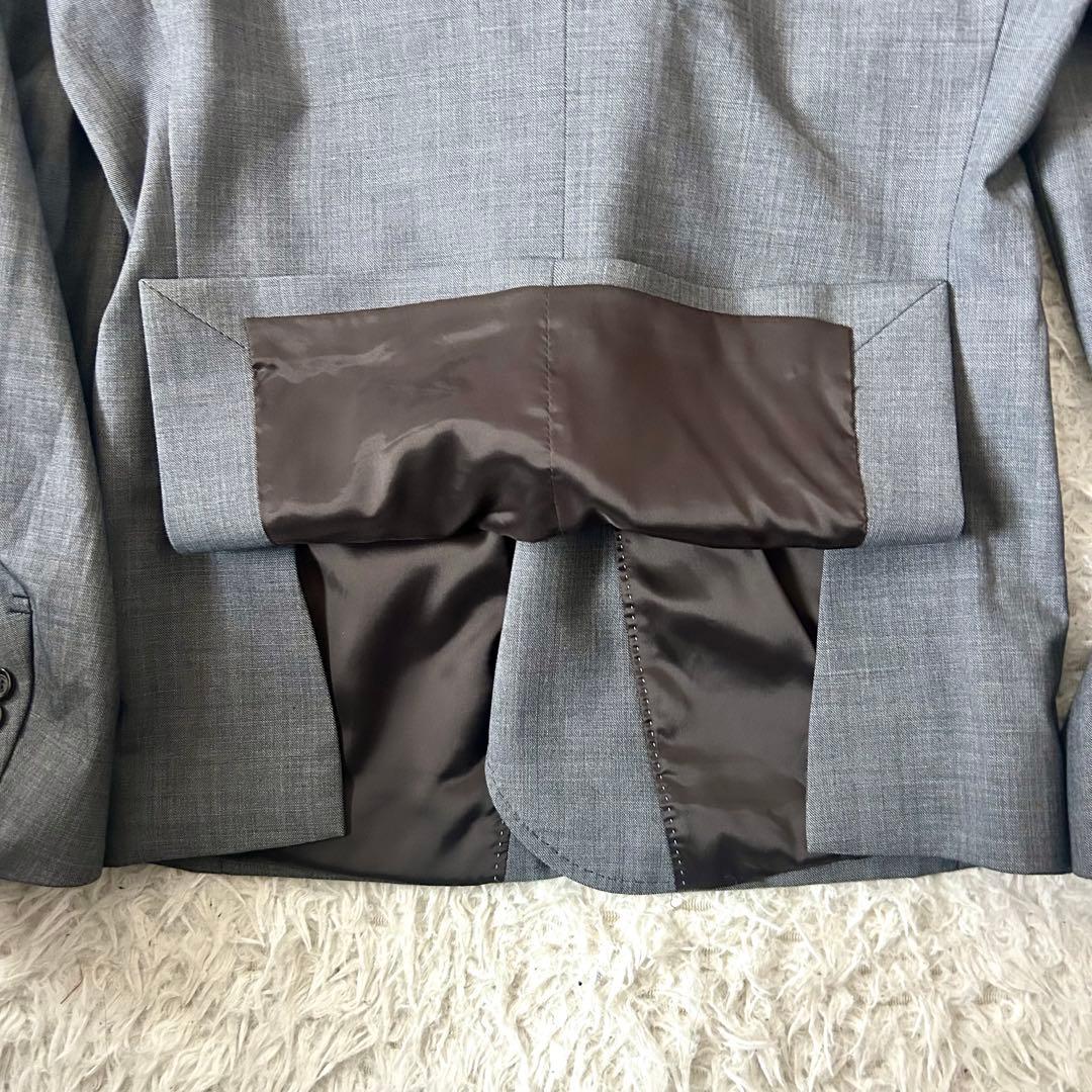 ZARA MAN ブラックタグ ノーカラージャケット EUR54 大きいサイズ