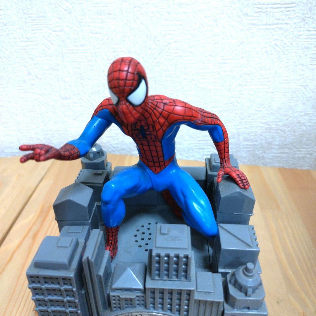 ■希少■スパイダーマン 目覚まし時計★ジャンク品