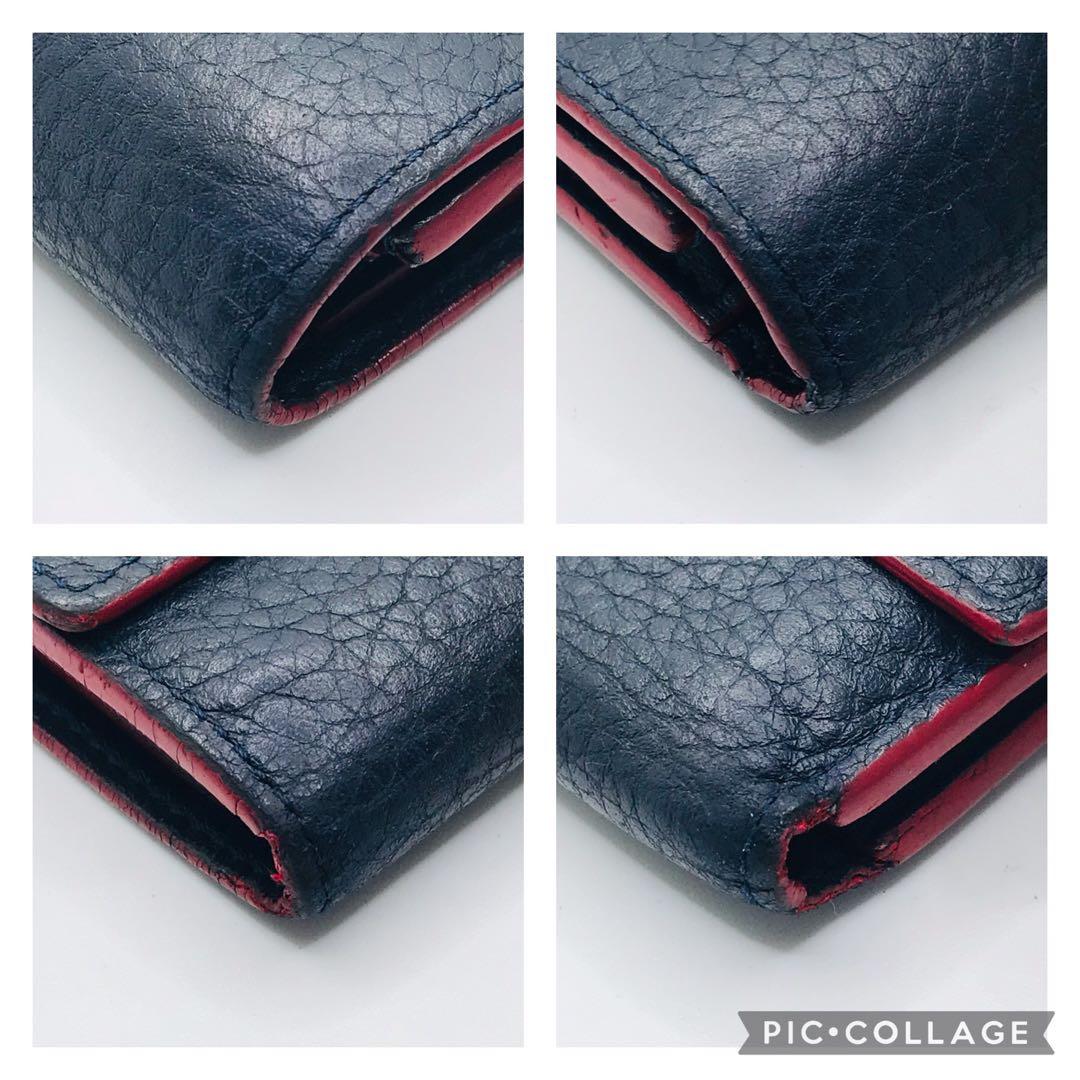 ルイヴィトン✨ トリヨン カプシーヌ コンパクト 三つ折り財布 マリーヌルージュ