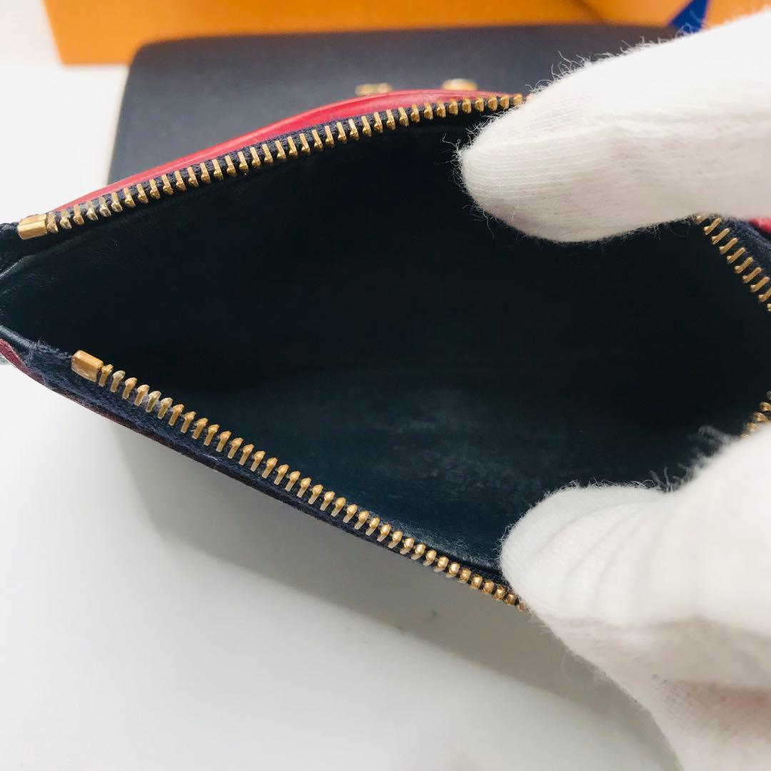 ルイヴィトン✨ トリヨン カプシーヌ コンパクト 三つ折り財布 マリーヌルージュ