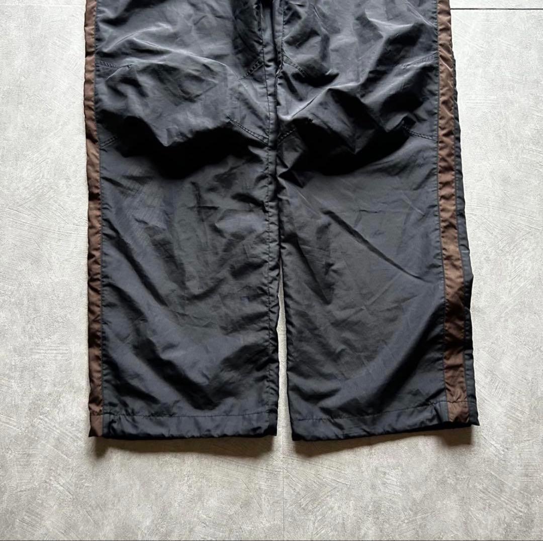 NIKE nylon pants Brack・Brown