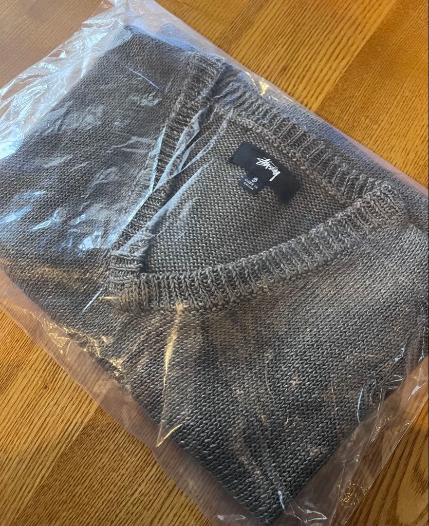 【STUSSY SU24】ステューシー Loose Knit Linen ベスト
