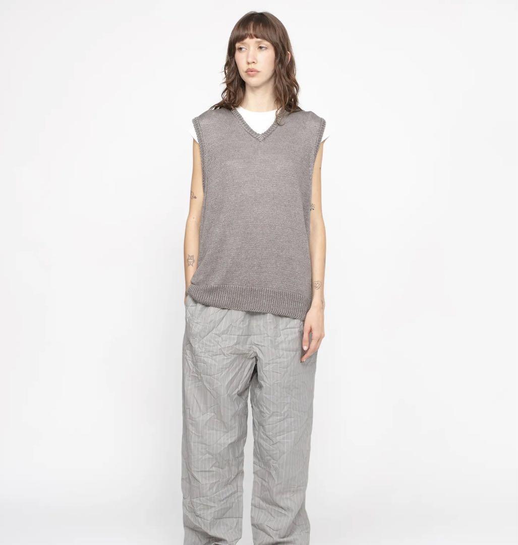 【STUSSY SU24】ステューシー Loose Knit Linen ベスト