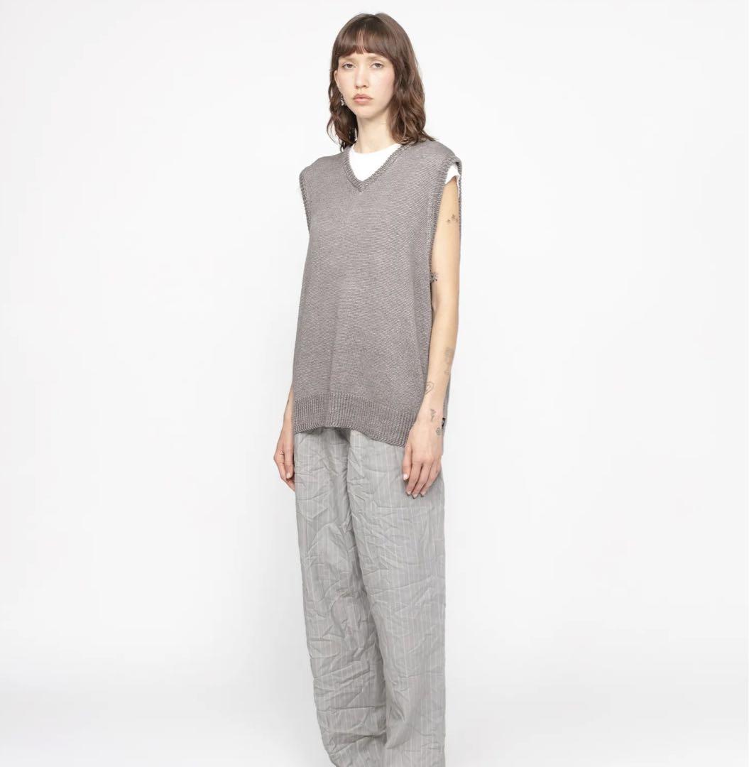 【STUSSY SU24】ステューシー Loose Knit Linen ベスト