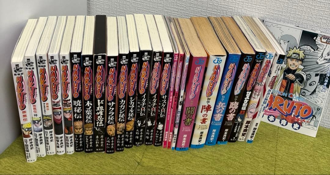 NARUTO―ナルト― 1-72 全巻　関連本24冊　スペシャルDVD付き