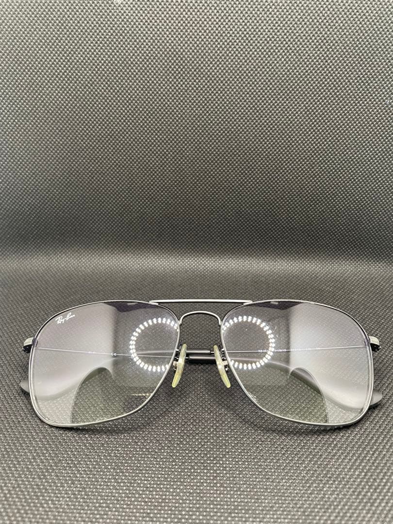 Ray-Ban シルバー アビエーター サングラス