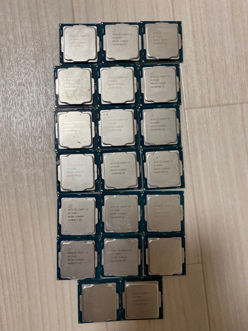 m*o様 Intel Core i3‑9100T（第9世代）20枚