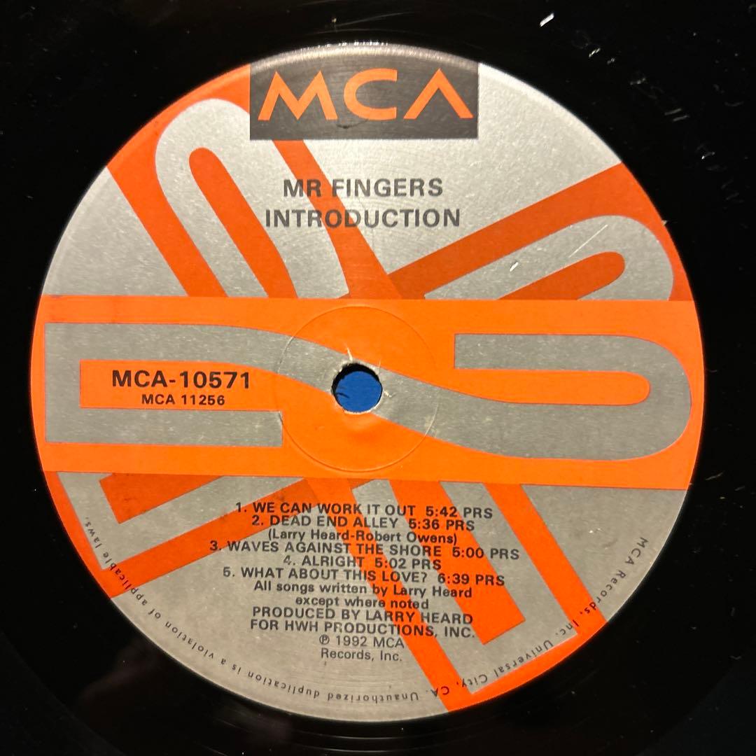 Mr. Fingers Introduction US ラリー・ハード