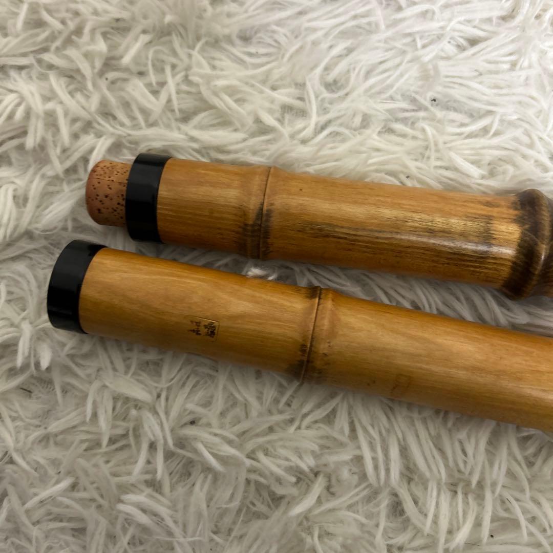 【美品】琴古流　胡蝶　尺八　尺六寸管　(株）ワダ楽器