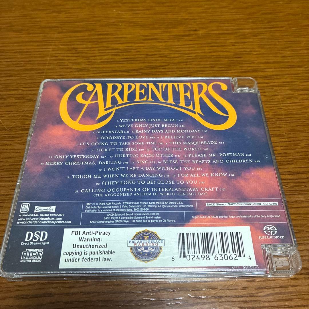 カーペンターズ Singles 1969-1981 ハイブリッドSACD