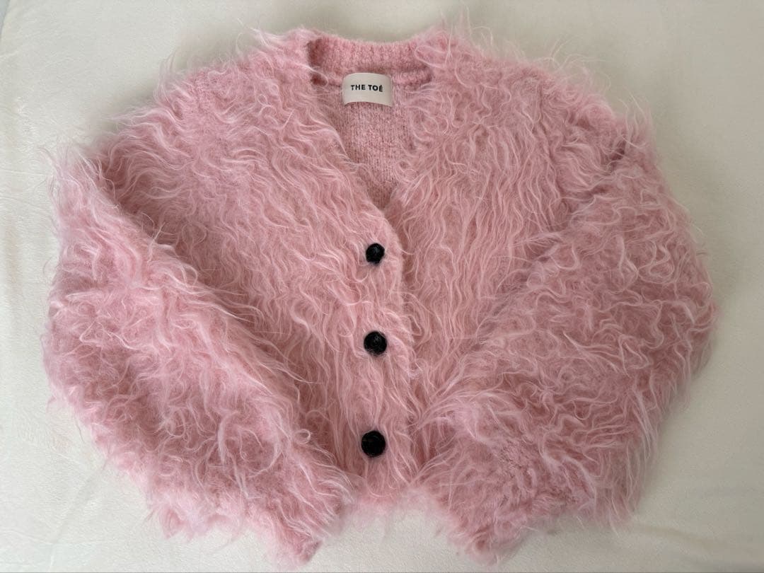 【the toe】WESTMINSTER SHAGGY CARDIGAN