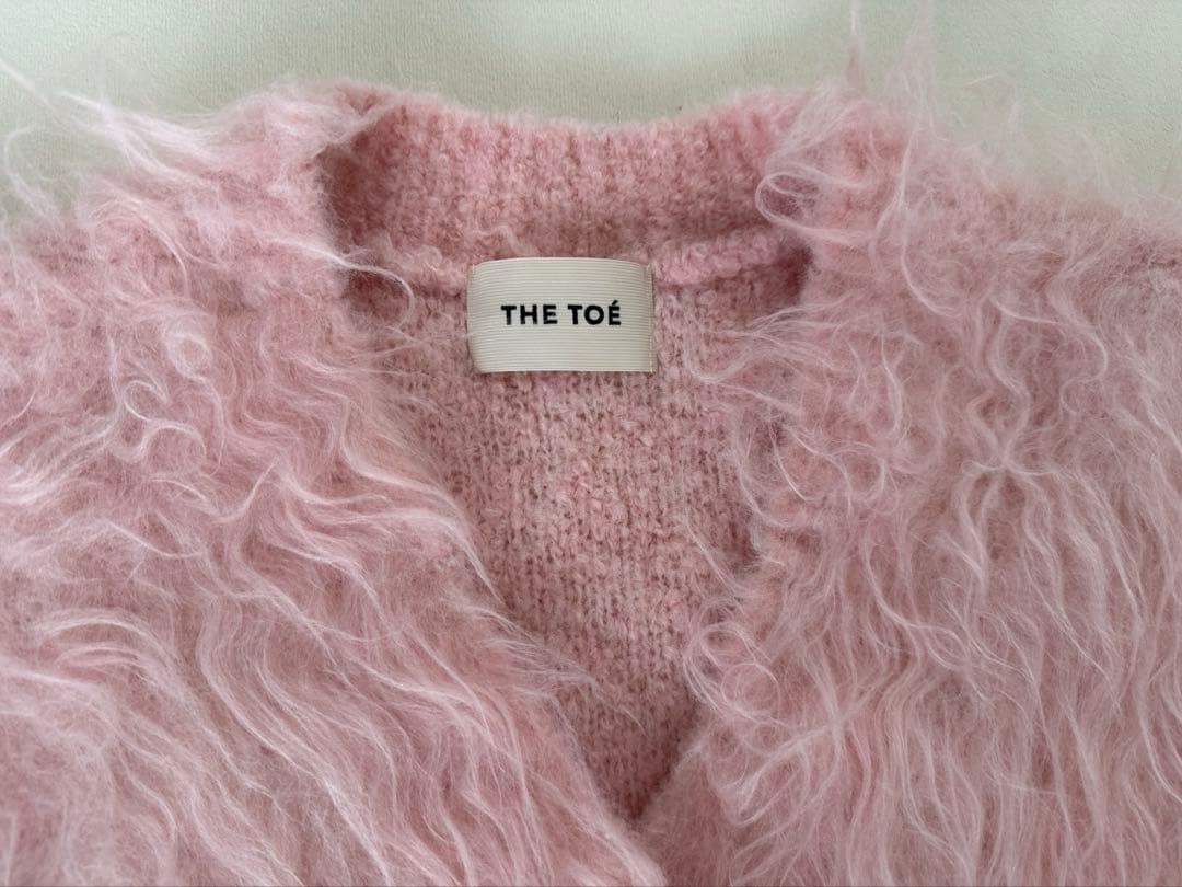 【the toe】WESTMINSTER SHAGGY CARDIGAN