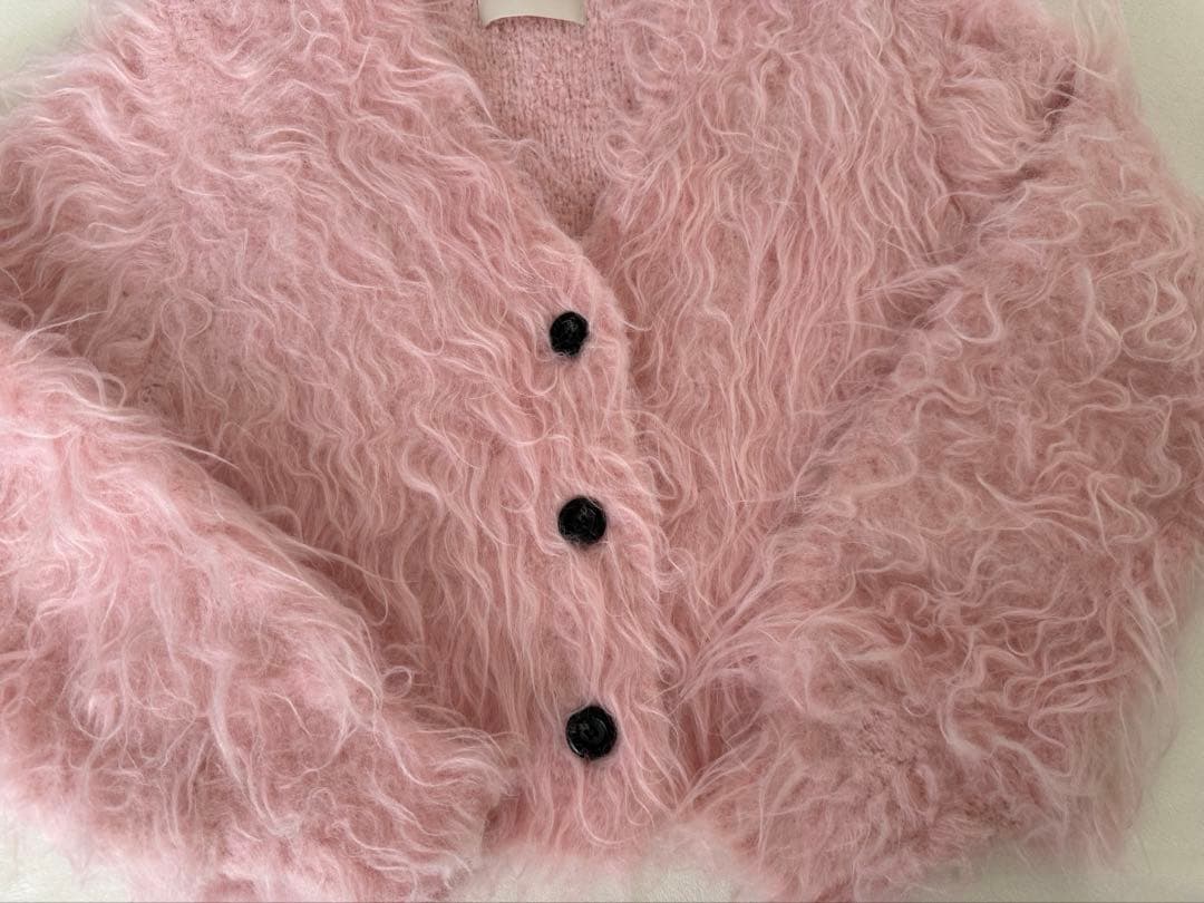 【the toe】WESTMINSTER SHAGGY CARDIGAN